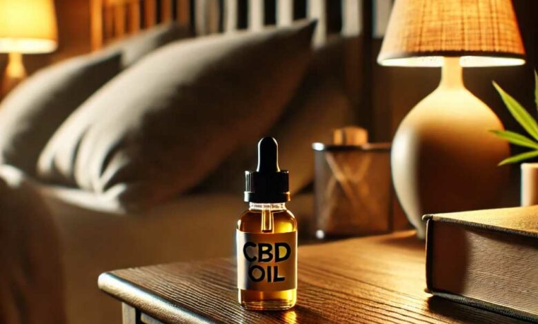 CBD Öl für Verbesserung des Schlafs