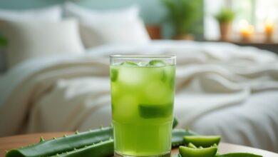 Aloe-Vera-Saft: Ihre natürliche Lösung für besseren Schlaf und mehr innere Ruhe