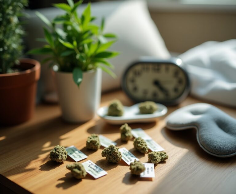 Cannabis Samen kaufen und endlich wieder durchschlafen [Bildinhalt mit KI erstellt]
