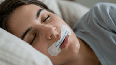 Mouth Taping (Mundpflaster beim Schlafen)