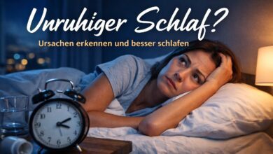 Unruhiger Schlaf – Wenn die Nacht keine Erholung bringt