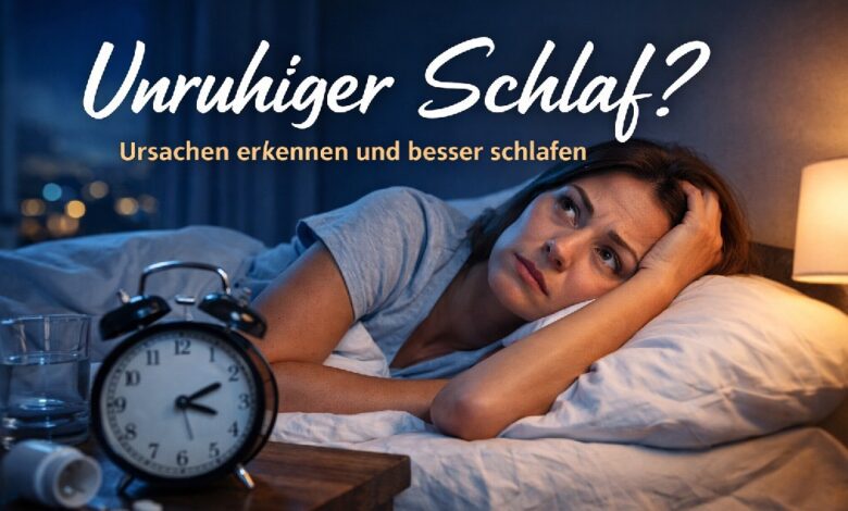 Unruhiger Schlaf – Wenn die Nacht keine Erholung bringt