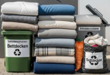 Bettdecke entsorgen leicht gemacht