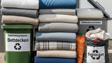 Bettdecke entsorgen leicht gemacht