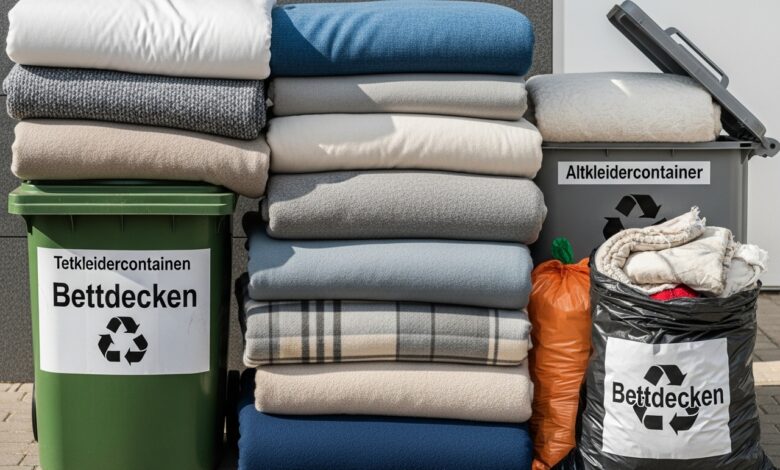 Bettdecke entsorgen leicht gemacht