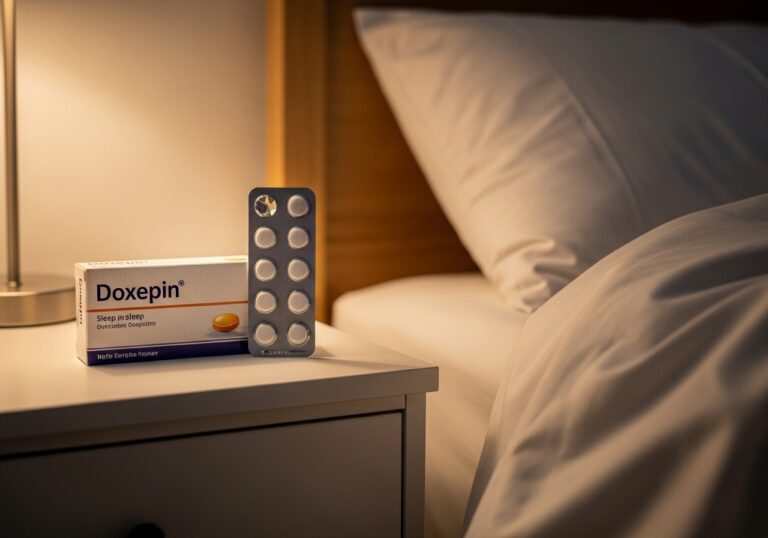 Doxepin: Schlafhilfe mit Doppelwirkung [Bildinhalt mit KI erstellt]