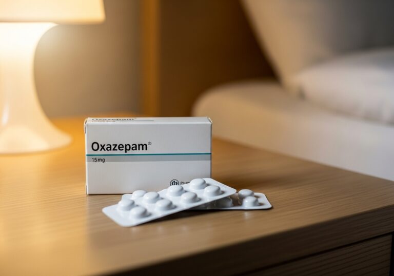 Oxazepam: Wirkung, Anwendung & Risiko [Bildinhalt mit KI erstellt]