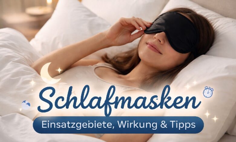 Schlafmaske – Einsatzgebiete Wirkung und Anwendung