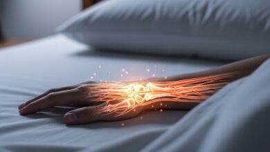 Hand schläft nachts ein: Ursachen und Hilfe