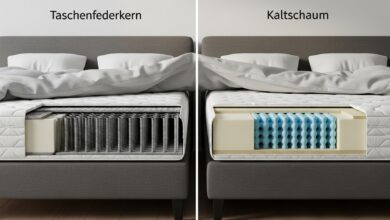 Taschenfederkern oder Kaltschaum