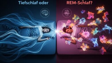 Welcher Schlaf ist der wichtigste? Tiefschlaf oder REM-Schlaf?