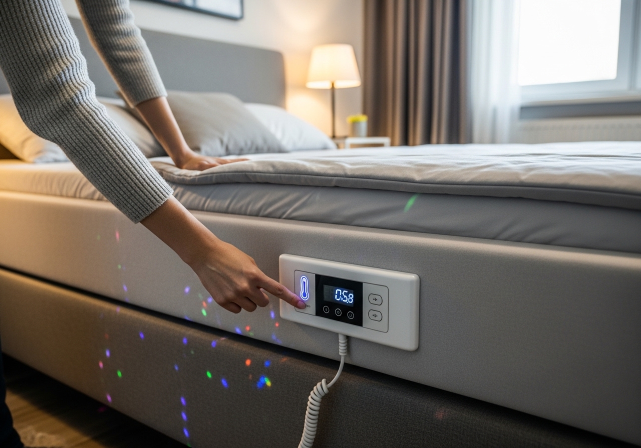 Wasserbett-Temperatur: So schlafen Sie ideal