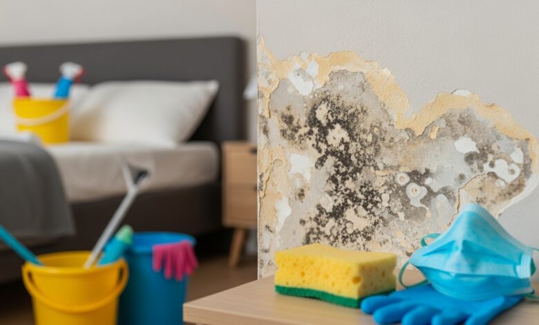 Schimmel im Schlafzimmer beseitigen und vorbeugen