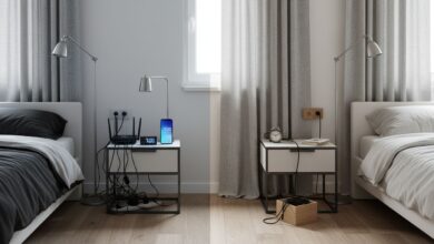 Elektrosmog im Schlafzimmer vermeiden