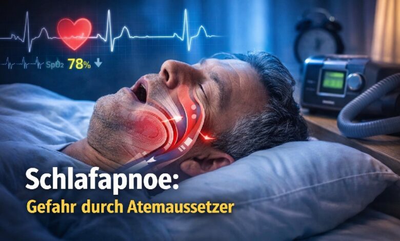 Atemaussetzer im Schlaf Behandlung und Ursachen