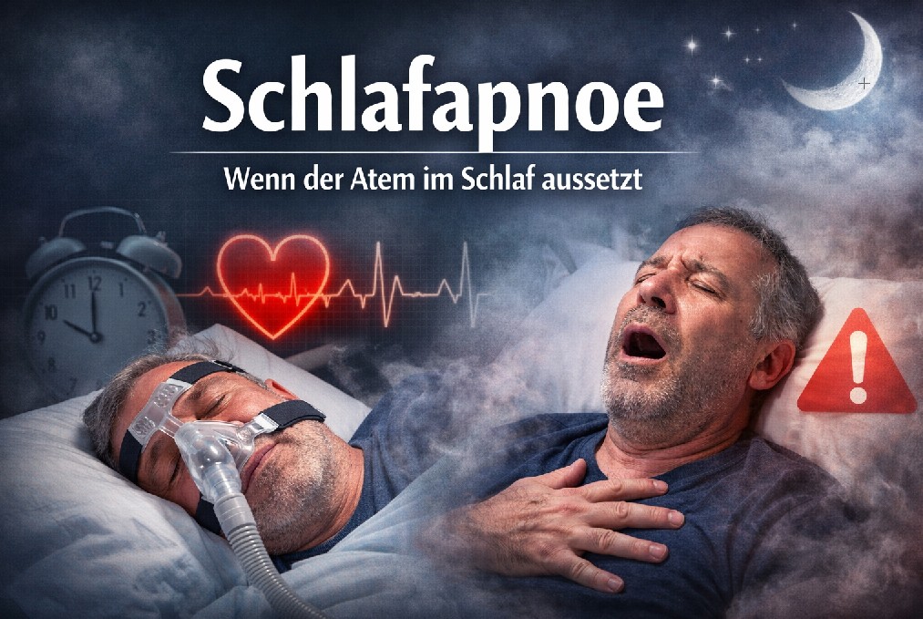 Schlafapnoe – Wenn der Atem im Schlaf aussetzt