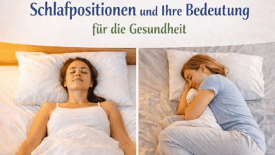 Schlafpositionen und die Bedeutung fuer die Gesundheit