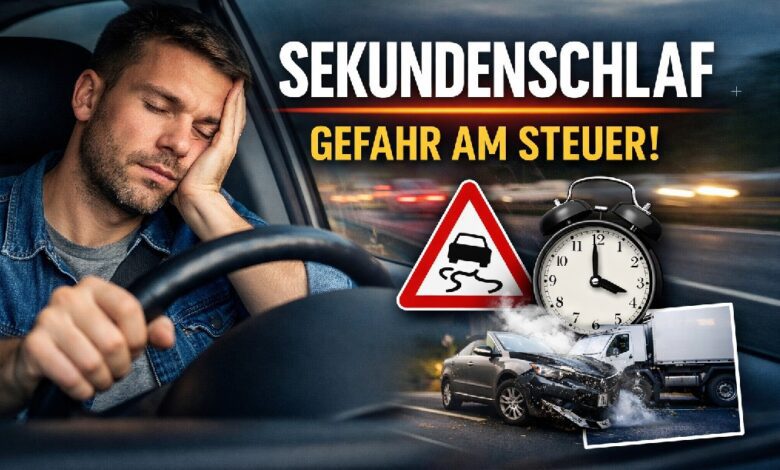 Sekundenschlaf Ursachen und Symptome verhindern