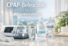 CPAP-Befeuchter: Welches Wasser wirklich nötig ist