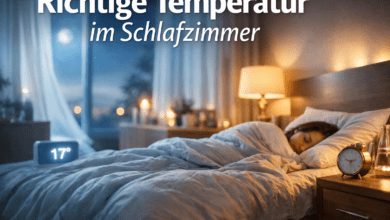 Die beste Schlafzimmer Temperatur zum schlafen